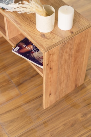 Raflı Yan Sehpa Koltuk Sehpası C Sehpa Zigon Sehpa Servis Sehpası Atlantik Çam