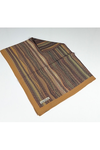 Cardion Pamuk İpek Şal - 70 X 180 - 06303 Hardal
