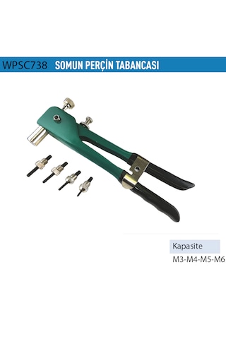 Wppro Somun Perçin Tabancası Saç Gövde