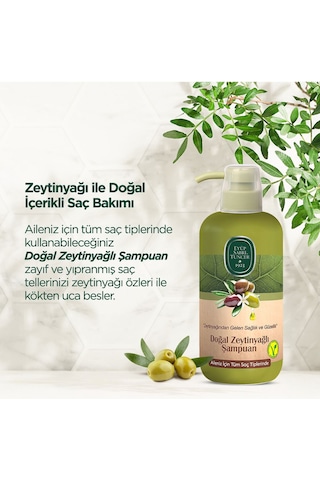 Eyüp Sabri Tuncer Doğal Zeytinyağlı Şampuan 600 ML