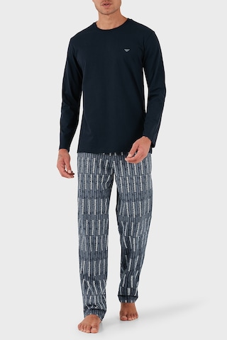 Emporio Armani Erkek Pijama Takımı Em000611 Af14994 Mb310 Mavi Mavi