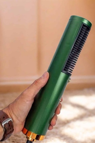 Fön Tarak Saç Düzleştirici Üflemeli Fön Makinesi Sıkı Dişli Taşınabilir