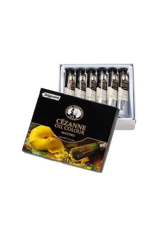 Bigpoint Cezanne Extra Fine Yağlı Boya 45 Ml Zinc White 103 6'lı Kutu