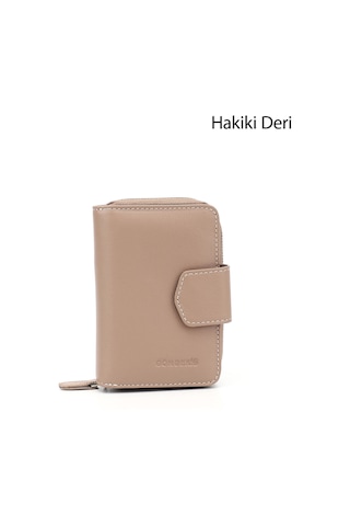 Gönderi(R) Gönderi R Kadın Vizona Kahve Dikey Hakiki Deri Cüzdan Ddzx22906240 Vizon