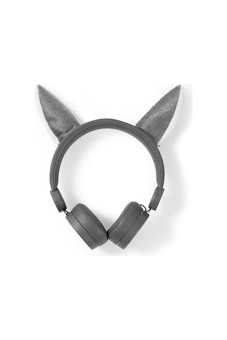 Nedis HPWD4000GY Animaticks Kulak Üstü Çocuk Kulaklığı