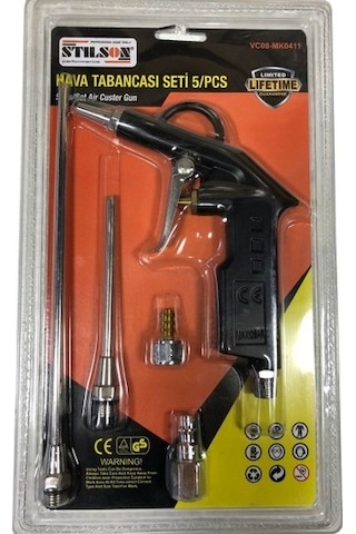 Stılson Hava Tabanca Seti 5 Parça Metal