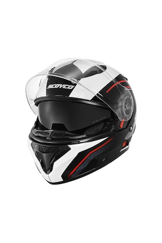 Ff869 Pulse Motosiklet Kaskı Güneş Vizörlü Çene Açılır Motorcu Kask Çok Renkli