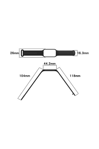 Apsuwa Xiaomi Redmi Smart Band 8 Active Kordon Kayış Silikon