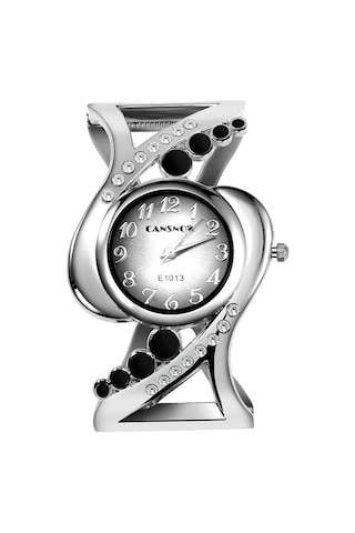 Kadın Kristal Bilezik Saat Moda İçi Boş Saat Analog Kuvars Saat Diğer