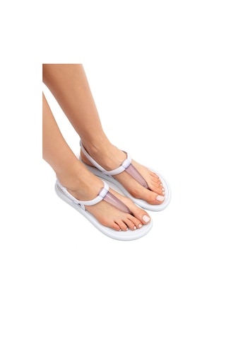 Ipanema İpanema Glossy Kadın Sandalet Beyaz 35/42 DD0027 Beyaz