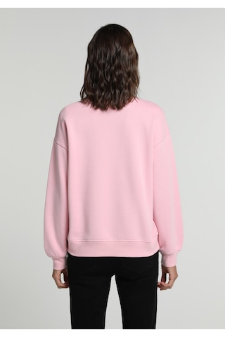Colin's Colins Regular Fit Yuvarlak Yaka Baskılı Kadın Pembe Sweatshirt Cl1082141 Q1.v2 Pın