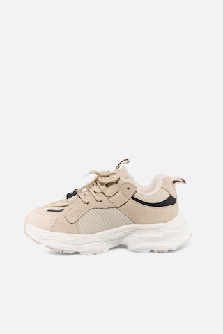 Vicco Ceni Basic Unisex Okul Öncesi Bej Spor Ayakkabı