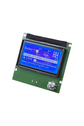 Novahub Ender3/3s/3x/pro Uyumlu 12864 Lcd Ekran Kontrol Paneli - 3d Yazıcı Aksesuarı