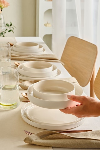 Karaca Earth Collection Finesse 24 Parça 6 Kişilik Yemek Takımı Bej
