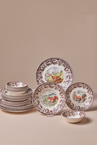 Karaca  Legend Groove 24 Parça 6 Kişilik Yemek Takımı