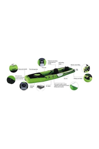 Aqua Marina X.p.l.r.multifunction Kayak Air Deck+t-18 Motor