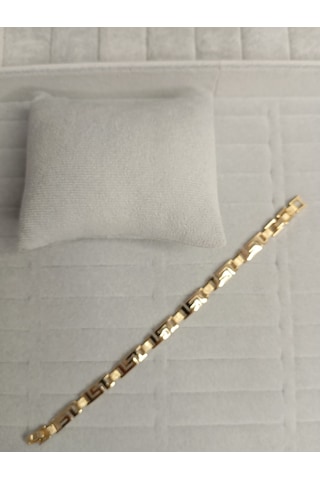 Gold Renk Çelik Bileklik Gold