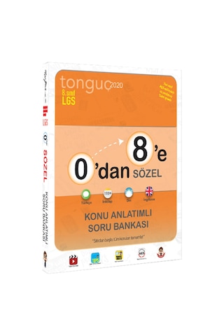 Tonguç Akademi 8.Sınıf 0’Dan 8’E Konu Anlatımlı Soru Bankası Set