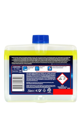 Finish Limon Kokulu Sıvı Bulaşık Makinesi Temizleyici 250 ML