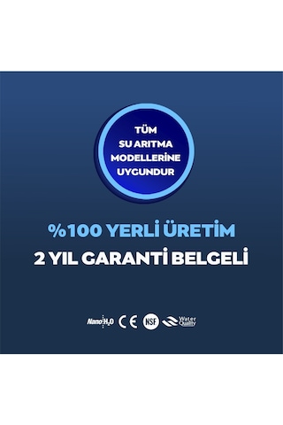 3 Yollu Arıtma Musluğu Hem Şebeke Hem Arıtma Bataryası
