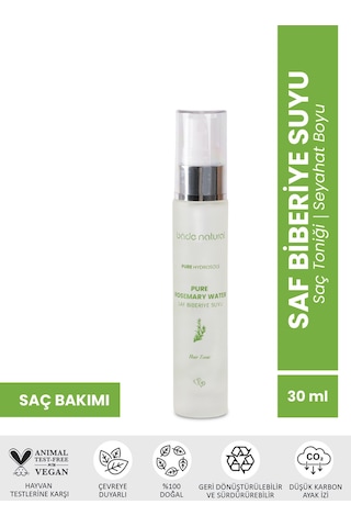 Bade Natural Biberiye Suyu Dökülme Karşıtı Saç Toniği 30 ML