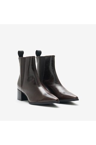 Chocolate Bot Kadın 65s5 Frau Ortıseı Ankle Boot Wıth Heel Kahverengi