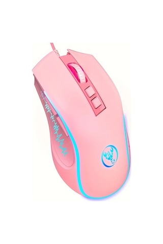 Besthome1 Hxsj Yeni Beyaz Usb Kablolu Fare Renkli Arka Işık 3600dpi 7 Dugmeli Fotoelektrik Oyun Ofis Diğer