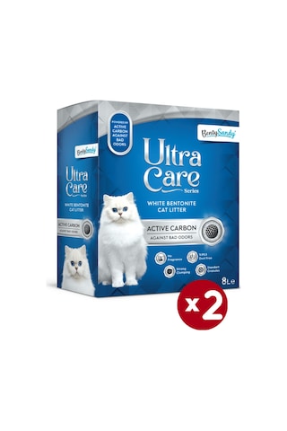 Ultra Care Series Aktif Karbonlu Kedi Kumu 2 x 8 L