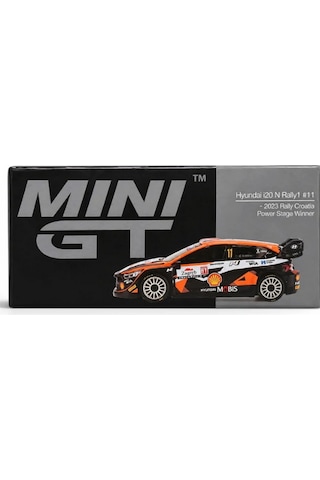 Mini Gt 1/64 Hyundai İ20 N Rally1 Power Stage Winner