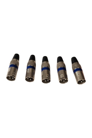 50 Adet Konnektör Seti Xlr Dişi Erkek 6.35mm 3.5mm Aux Jak Nl4 Speakon