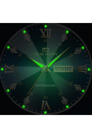 Altın Va Va Voom Lüks Erkek Kuvars Saatler Adam 30 M Su Geçirmez Aydınlık Tarih Hafta Paslanma Erkek İzle Erkek Kol Saati 58032285