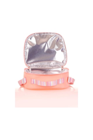 Kaukko Double Stripe Beslenme Çantası Salmon K9041