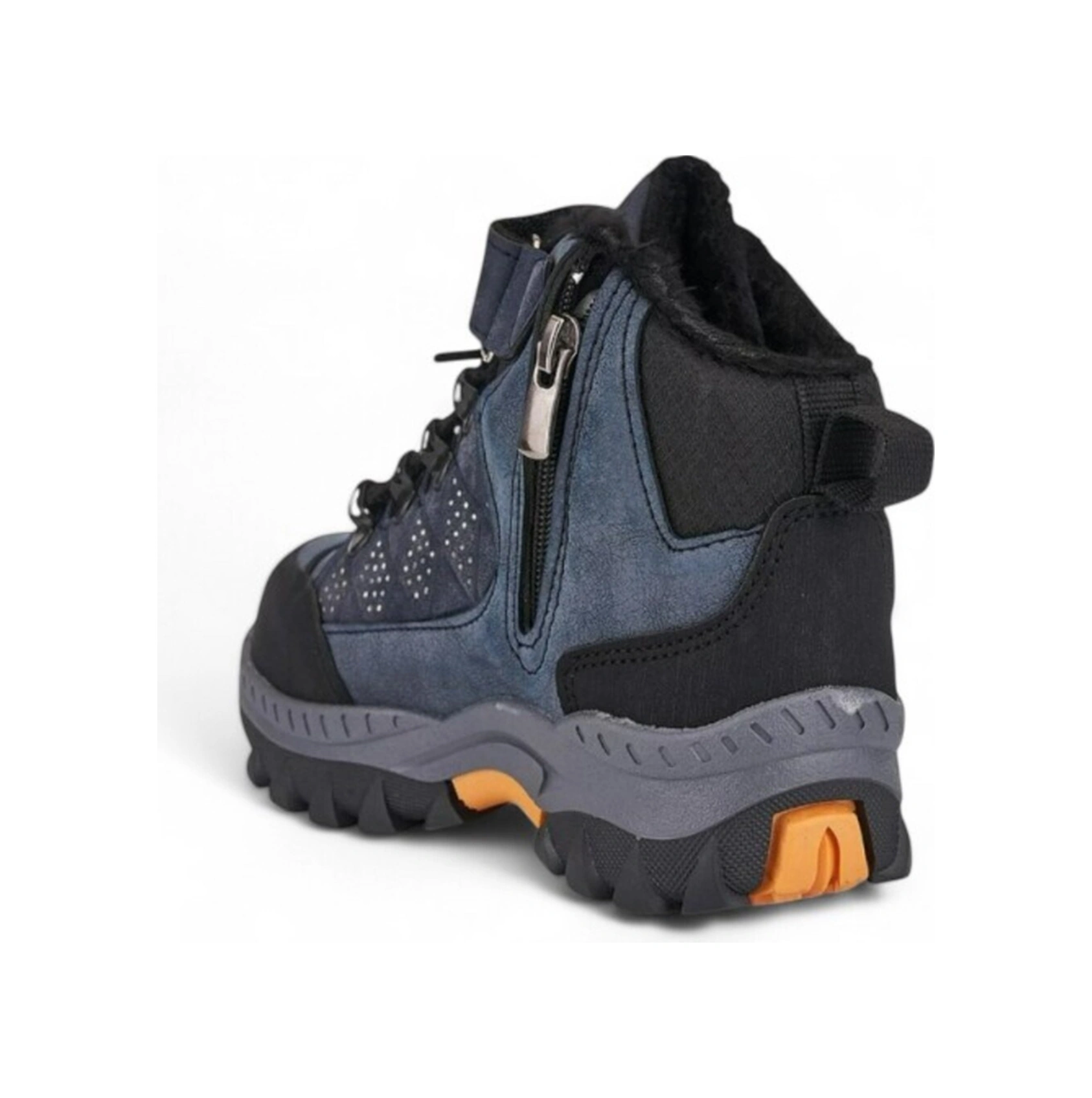 Unisex Çocuk Füme 0rtopedik Bot Lacivert