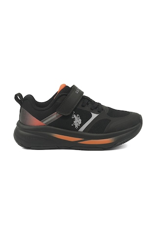 U.s. Polo Assn. Yute Jr 5pr Siyah Erkek Çocuk Spor Ayakkabı 000000000102027923 Siyah-turuncu