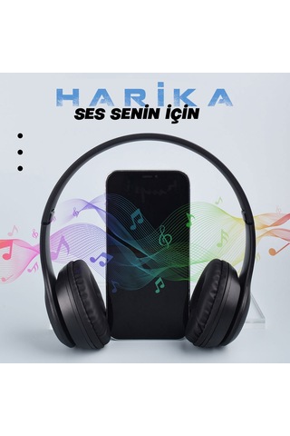 Canpay ST95 Kablosuz Kulak Üstü Bluetooth Kulaklık