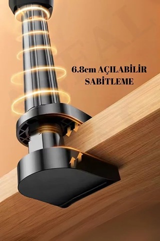 Tablet Tutucu Stand 14 İnç Uyumlu, Yatak Ve Masa Kenarı Telefon Tablet Standı, Ayarlanabilir Esnek Tutucu