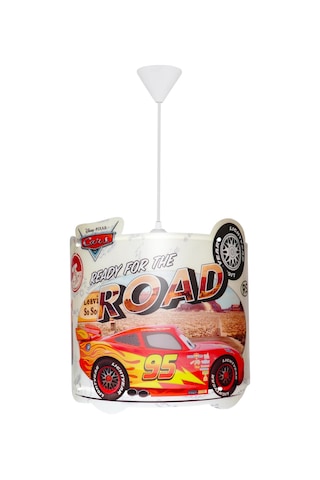Ykc Pixar Cars Çocuk Odası Dekoratif Tavan Lambası Sarkıt-Lisansl