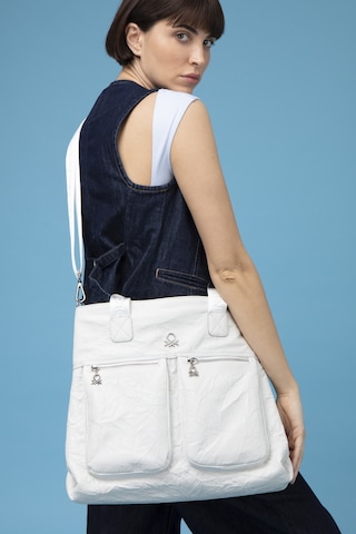 Unıted Colors Of Benetton Kadın Kol Çantası C.bnt 1472 Beyaz