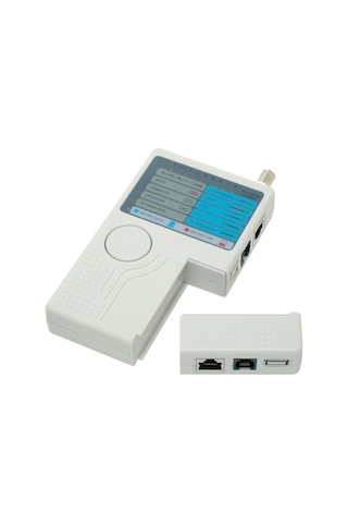 Profesyonel Network Kablo Test Cihazı- 4 İn 1 - Rj11 Rj45 Bnc Usb