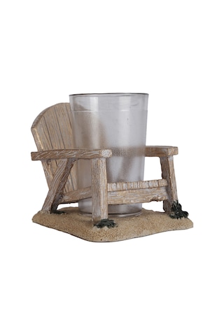 Diş Fırçalık Ve Macunluk Sandalye Poliresin 13x11x10cm Diğer