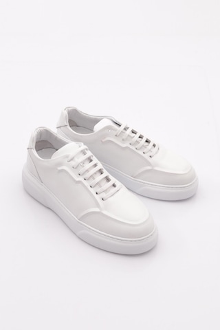 Dgn Urbano Erkek Sneakers Ayakkabi Beyaz Antik Beyaz