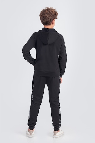 Dalgıç Kumaş Unisex Çocuk Eşofman Takımı Unlimited Potential Esf1725y Siyah