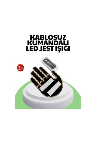 203 Led Li Yüksek Görünürlüklü Jest Işığı Çok Renkli 52059520