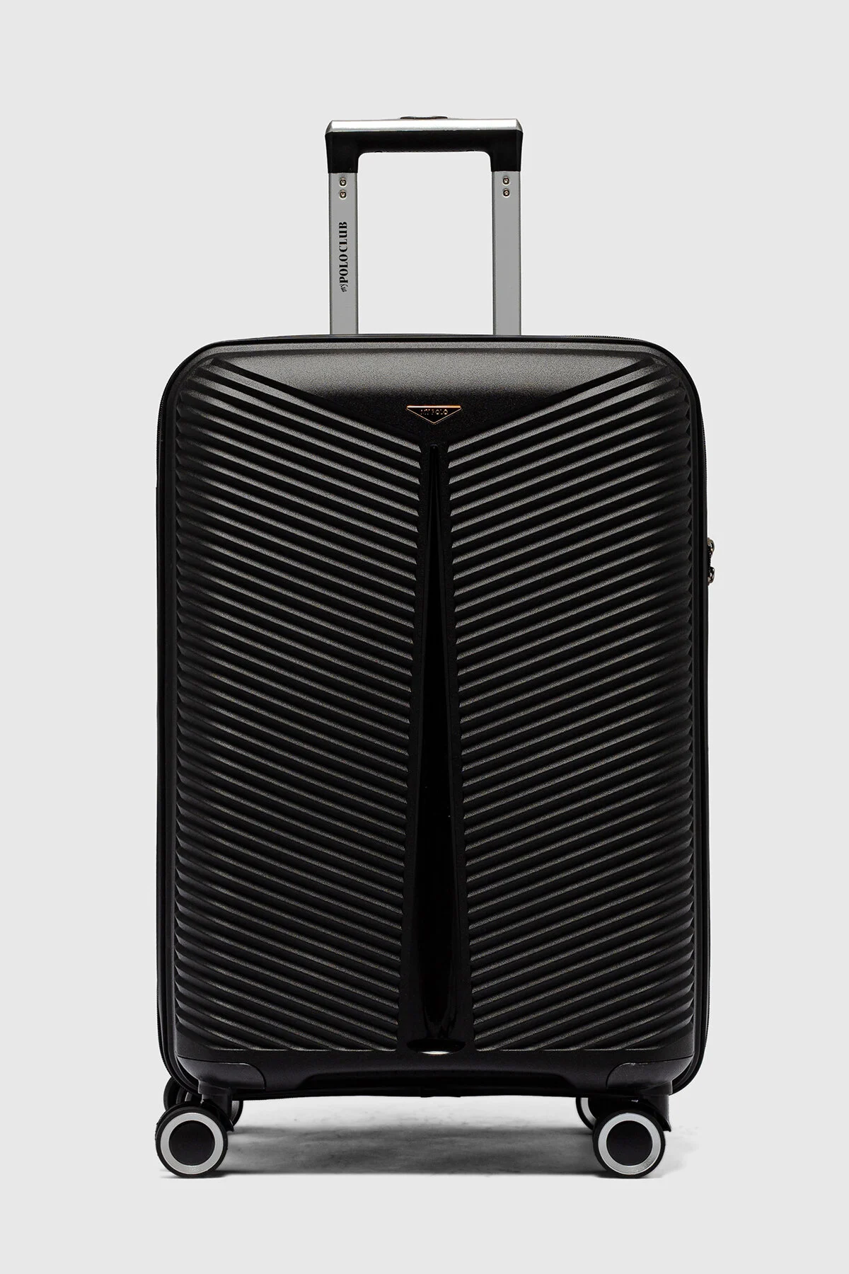 My-pp Bilbao Tekerlekli Kırılmaz Valiz 3'lü Set Bavul Siyah Siyah