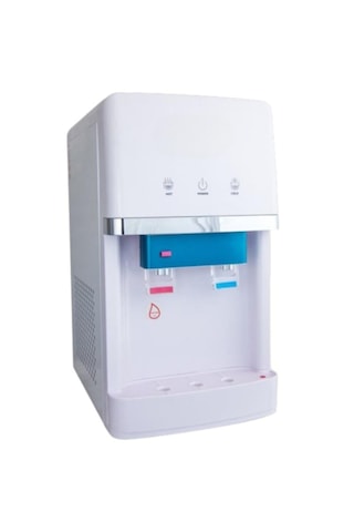 Mini Masaüstü Sıcak-soğuk Arıtmalı Su Sebili Pompalı Cs07 Mini 10" 10"