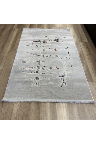 Luxess Halı Sunset 1170 Gri Modern Yumuşak Makine Halısı Çok Renkli