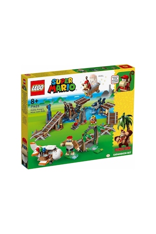 Lego 71425 Super Mario Diddy Kong'un Maden Arabası Ek Macera Set 1157 Parça