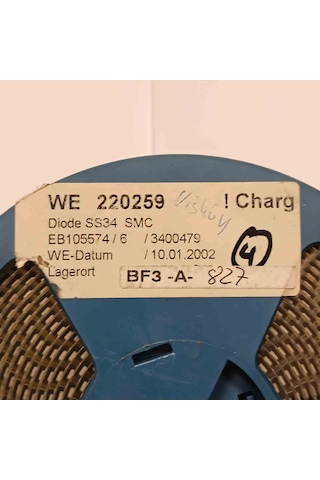Ss34 3a 40v Do214ac Schoyky Diyot 30 Adet
