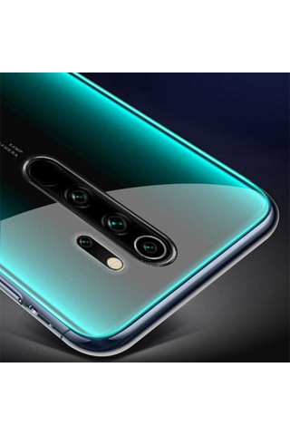 Xiaomi Redmi Note 8 Pro Kilif Seffaf Silikon Hibrit Case 390885034