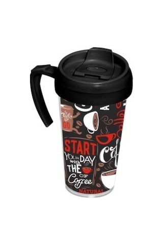 Herevin 161449-804 Kulplu Coffee Mug 500 Ml Çok Renkli